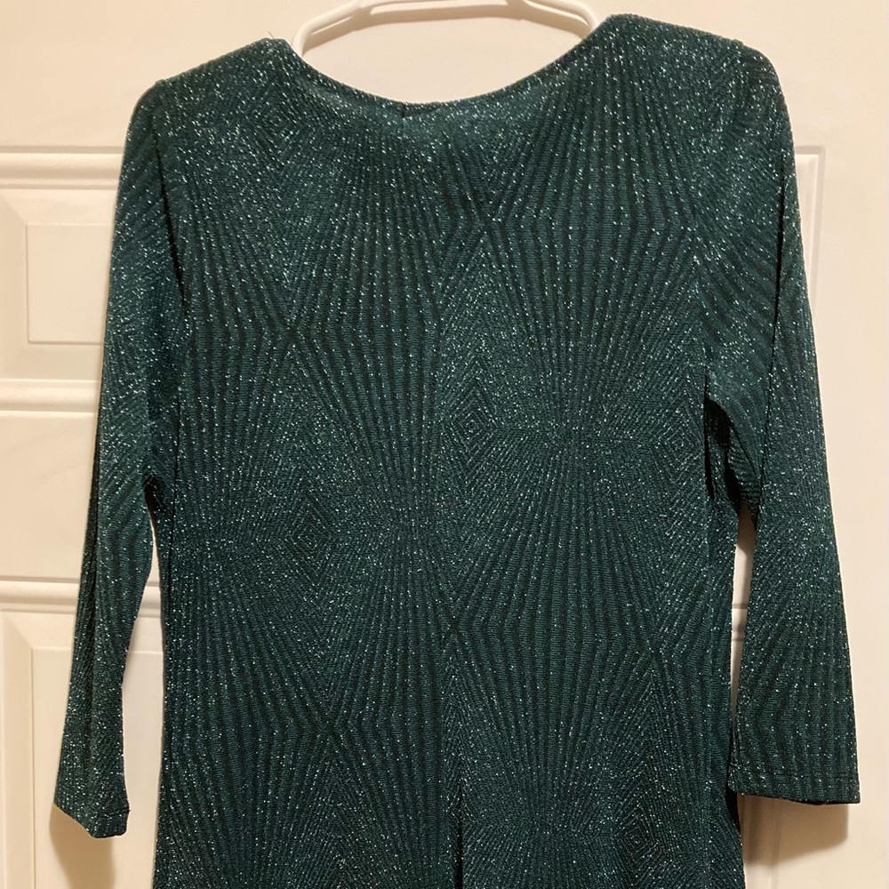 💚SPARKLING ✨ DARK ❇️ GREEN, STUNNING🤩 DRESS…